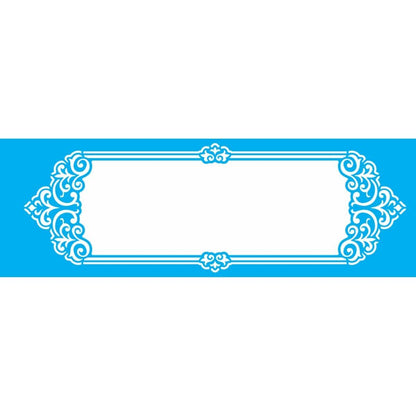 Stencil OPA 10x30 2918 Moldura Arabesco III - Palácio da Arte