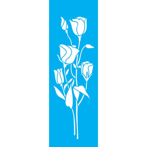 Stencil OPA 10x30 3507 Flores Lisianthus - Palácio da Arte