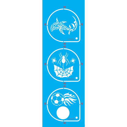 Stencil OPA 10x30 3509 Pinta Rosto Menino I - Palácio da Arte