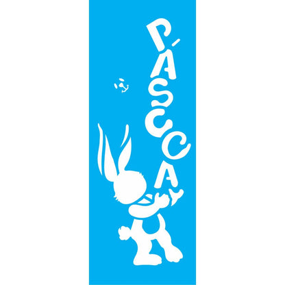 Stencil OPA 10x30 Páscoa 1894 Coelho Páscoa - Palácio da Arte
