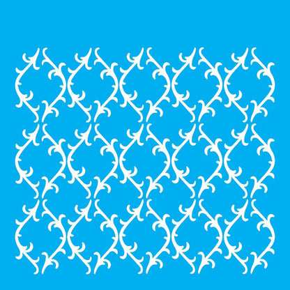 Stencil OPA 14x14 1140 Micro Folhagem - Palácio da Arte