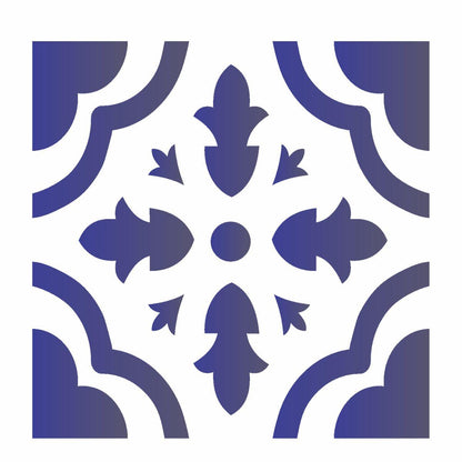 Stencil OPA 14x14 1362 Ladrilho Coração - Palácio da Arte