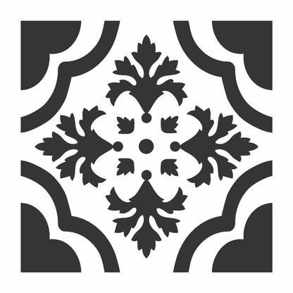 Stencil OPA 14x14 1368 Ladrilho Trevo - Palácio da Arte