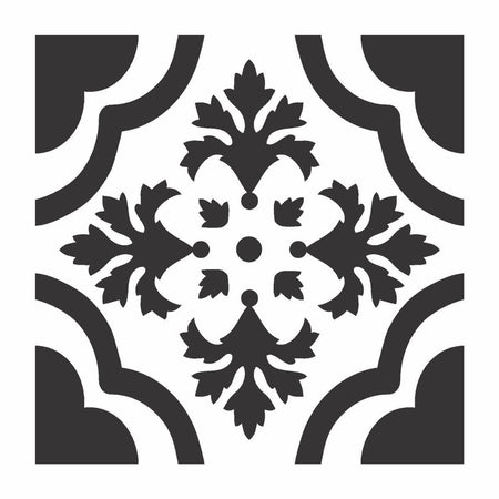 Stencil OPA 14x14 1368 Ladrilho Trevo - Palácio da Arte