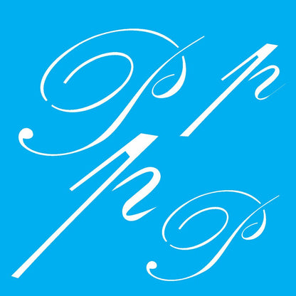 Stencil OPA 14x14 1811 Manuscrito P - Palácio da Arte