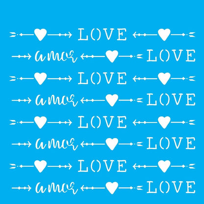 Stencil OPA 14x14 2433 Estamparia Love - Palácio da Arte