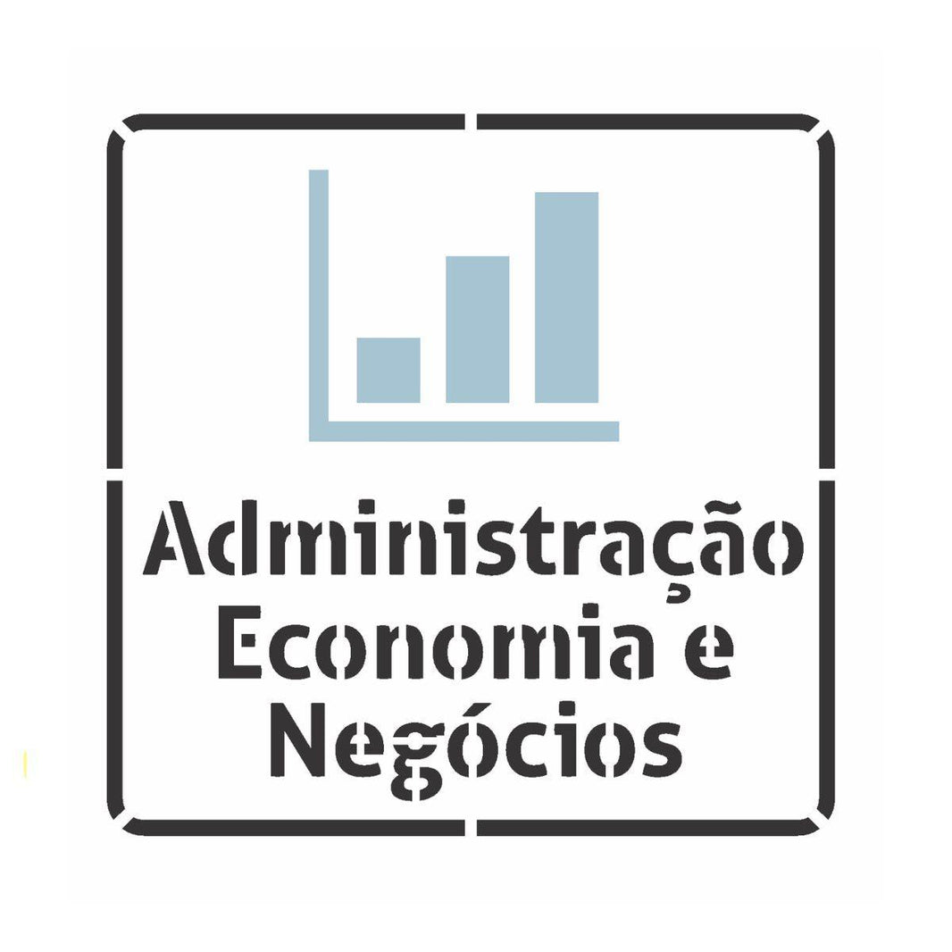Stencil OPA 14x14 3085 Profissões Administração - Palácio da Arte