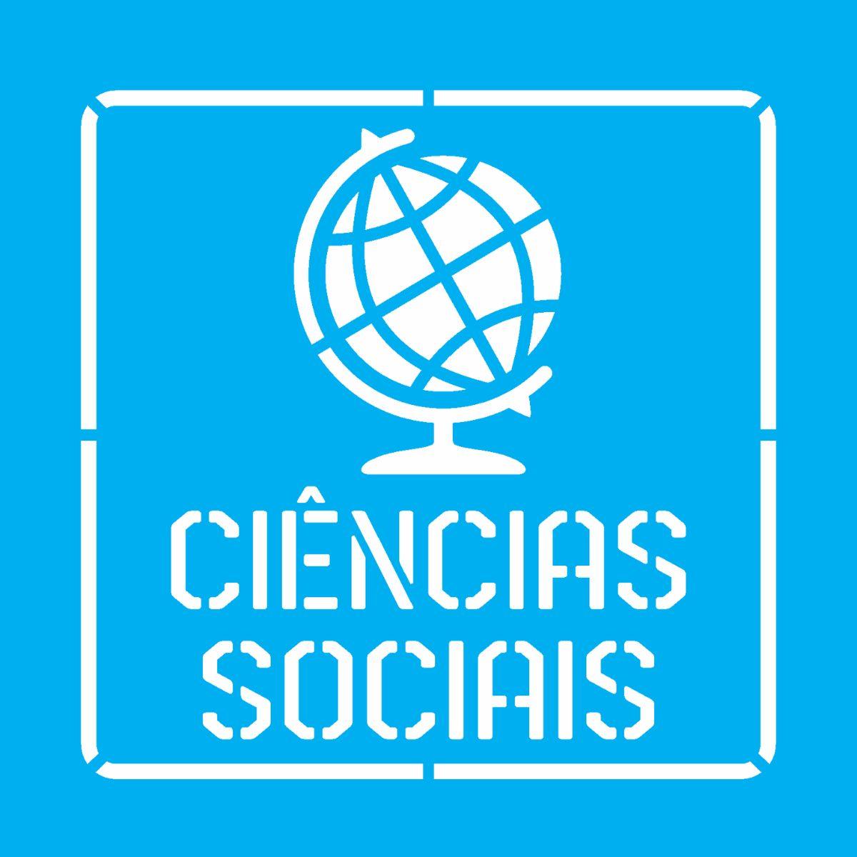 Stencil OPA 14x14 3086 Profissões Ciências Sociais - Palácio da Arte