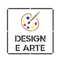 Stencil OPA 14x14 3088 Profissões Design e Arte - Palácio da Arte