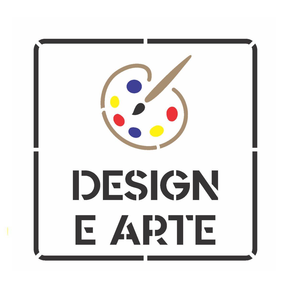 Stencil OPA 14x14 3088 Profissões Design e Arte - Palácio da Arte