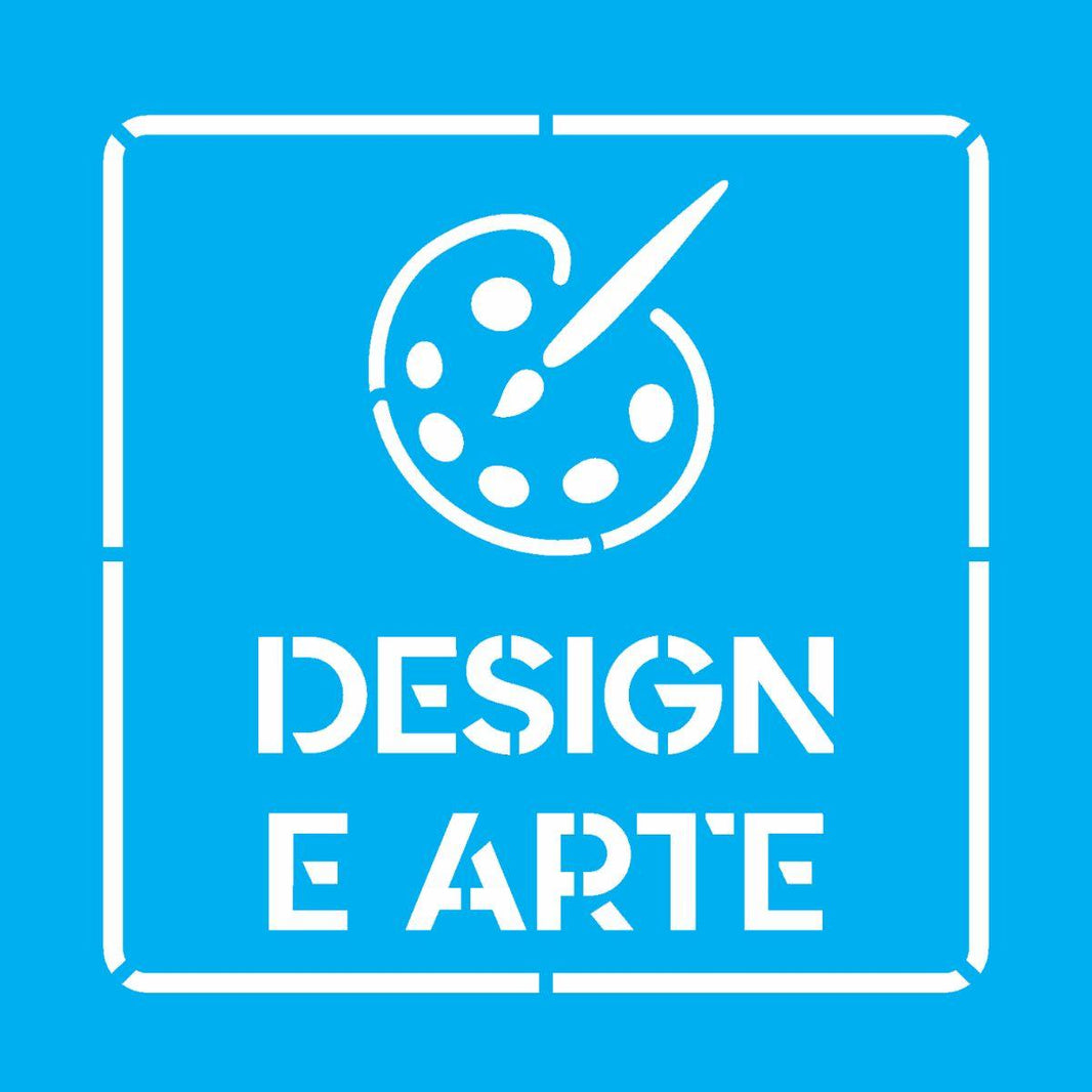 Stencil OPA 14x14 3088 Profissões Design e Arte - Palácio da Arte