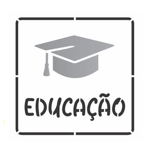 Stencil OPA 14x14 3090 Profissões Educação - Palácio da Arte