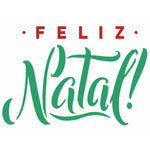 Stencil OPA 14x14 Natal 3010 Frase Feliz Natal - Palácio da Arte