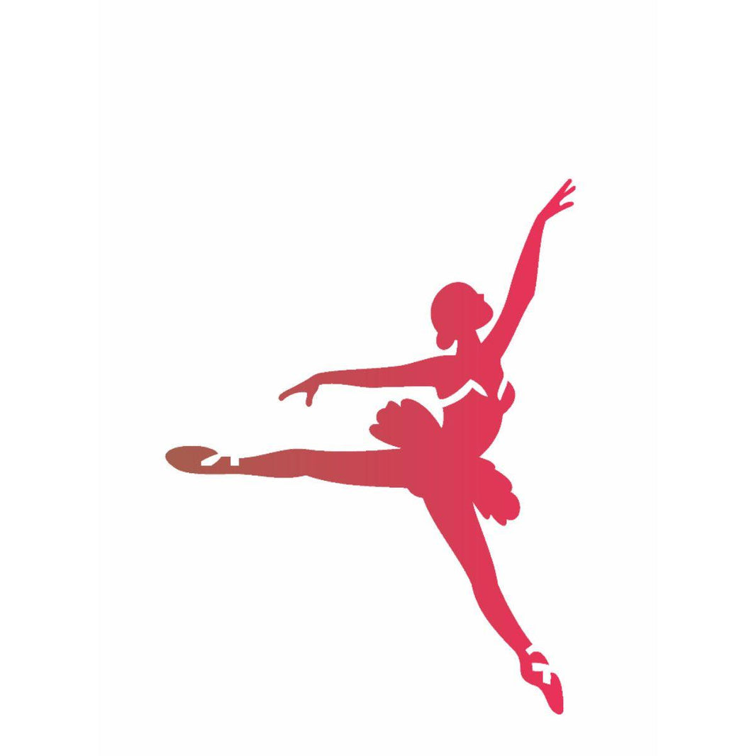 Stencil OPA 15x20 0750 Bailarina - Palácio da Arte