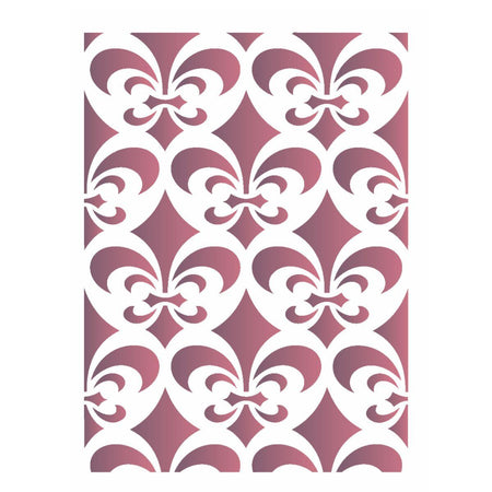 Stencil OPA 15x20 1215 Estampa Ponta Lança - Palácio da Arte