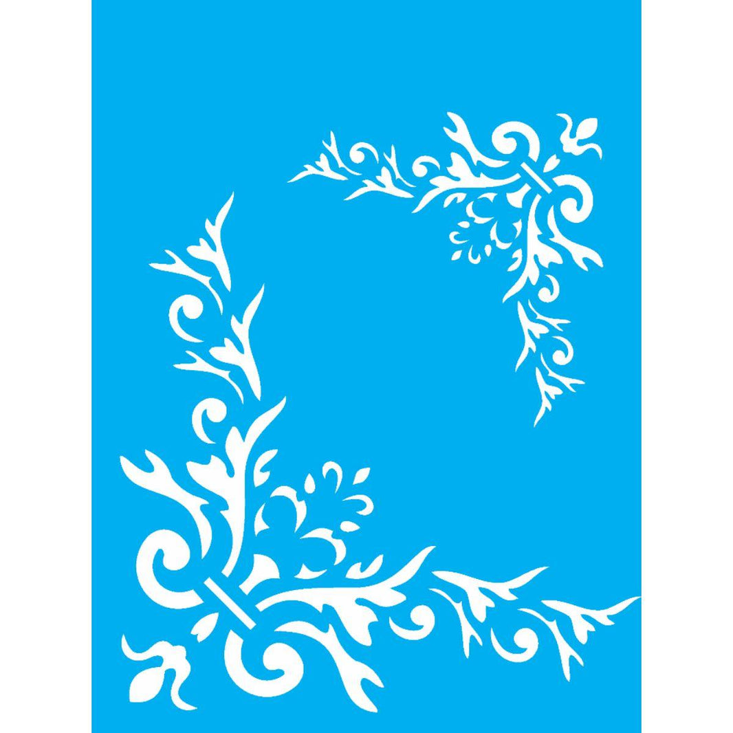 Stencil OPA 15x20 2032 Cantoneira Folha - Palácio da Arte