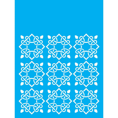 Stencil OPA 15x20 2037 Estampa Ladrilho Corda - Palácio da Arte