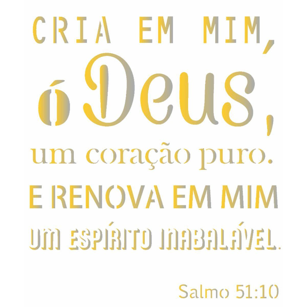 Stencil OPA 15x20 2049 Salmo 51 10 - Palácio da Arte