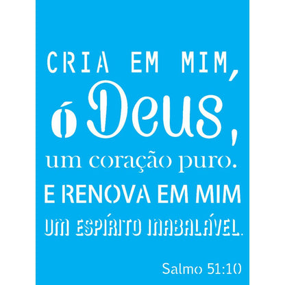 Stencil OPA 15x20 2049 Salmo 51 10 - Palácio da Arte