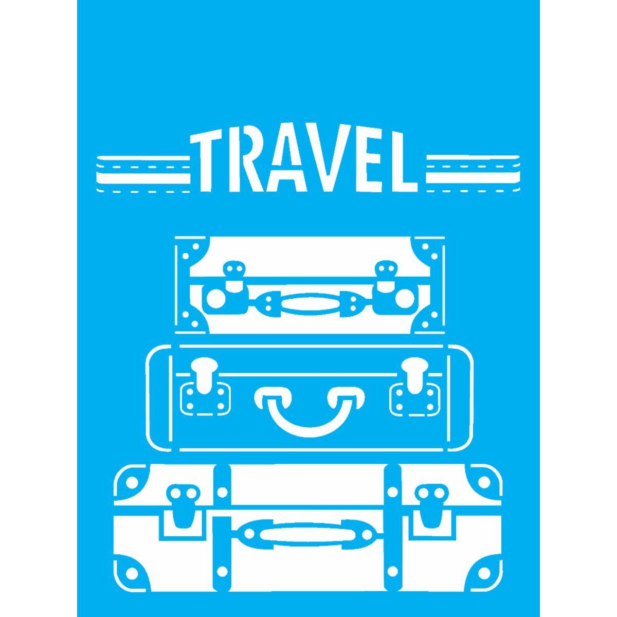 Stencil OPA 15x20 2050 Travel - Palácio da Arte