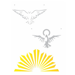 Stencil OPA 15x20 2217 Religião Espírito Santo - Palácio da Arte