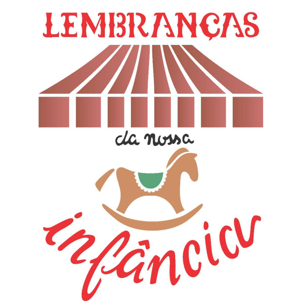 Stencil OPA 15x20 2251 Infantil Lembranças - Palácio da Arte