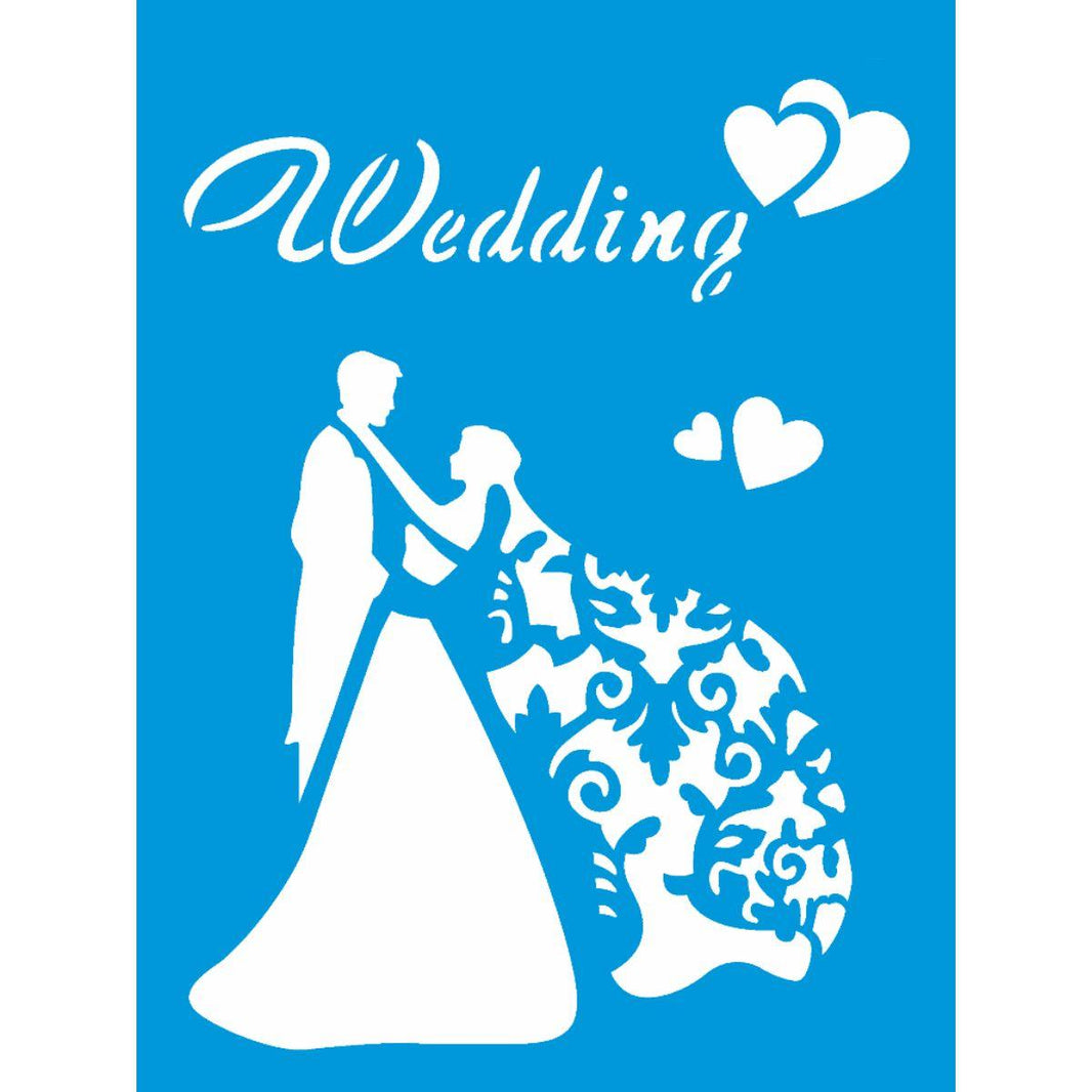 Stencil OPA 15x20 2344 Casamento Wedding - Palácio da Arte