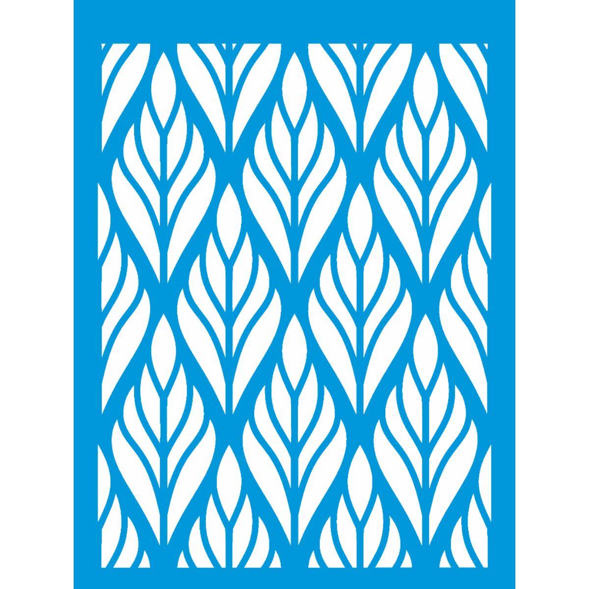 Stencil OPA 15x20 2346 Estamparia Folhagem - Palácio da Arte