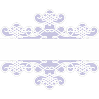 Stencil OPA 15x20 2519 Negativo Moldura Arabesco II - Palácio da Arte