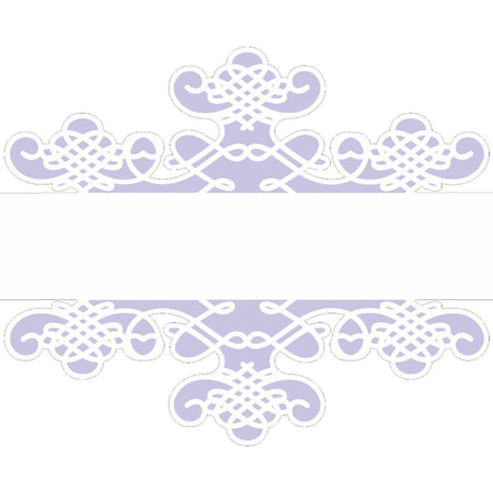 Stencil OPA 15x20 2519 Negativo Moldura Arabesco II - Palácio da Arte