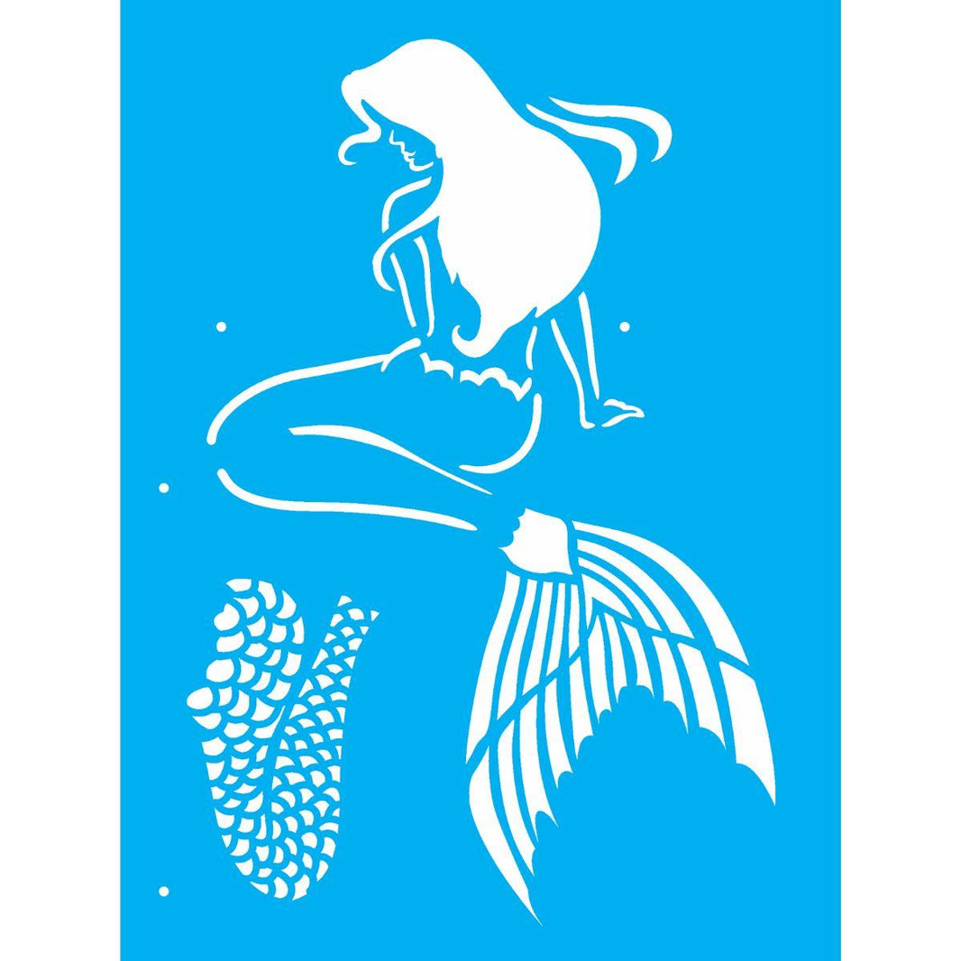Stencil OPA 15x20 2575 Mar Sereia - Palácio da Arte
