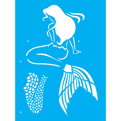 Stencil OPA 15x20 2575 Mar Sereia - Palácio da Arte