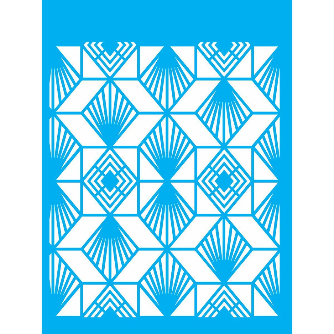 Stencil OPA 15x20 2620 Estamparia Vitral Losango - Palácio da Arte