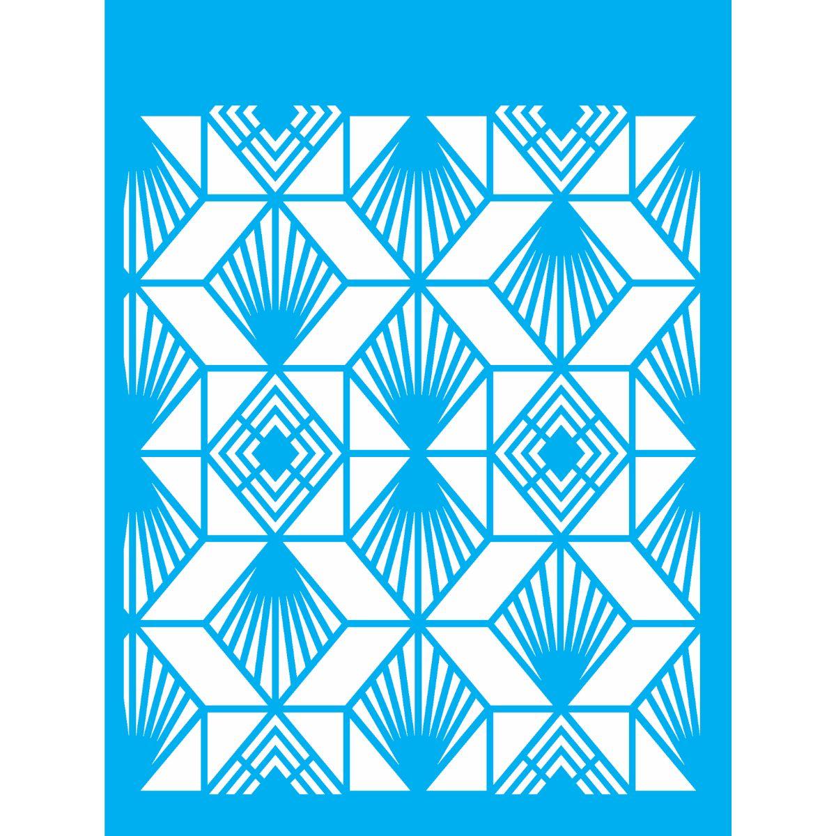 Stencil OPA 15x20 2620 Estamparia Vitral Losango - Palácio da Arte