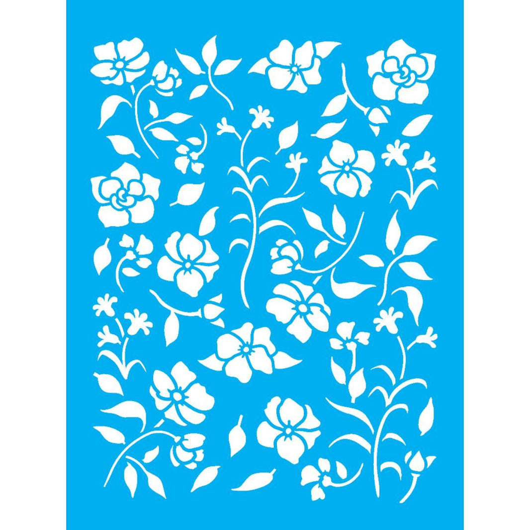 Stencil OPA 15x20 3348 Estamparia Floral III - Palácio da Arte