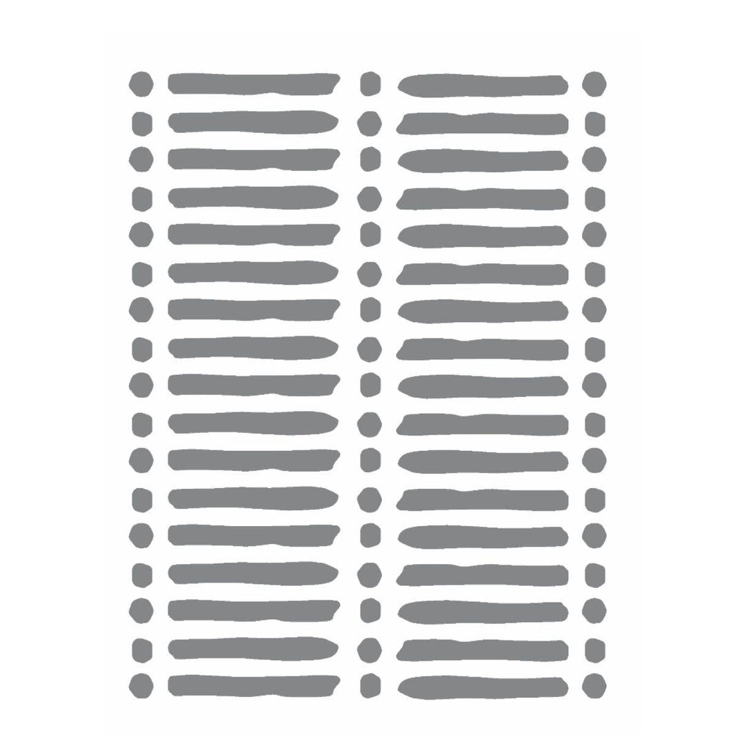 Stencil OPA 15x20 3349 Estamparia Listras Irregulares - Palácio da Arte
