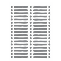 Stencil OPA 15x20 3349 Estamparia Listras Irregulares - Palácio da Arte