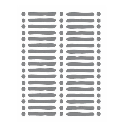 Stencil OPA 15x20 3349 Estamparia Listras Irregulares - Palácio da Arte