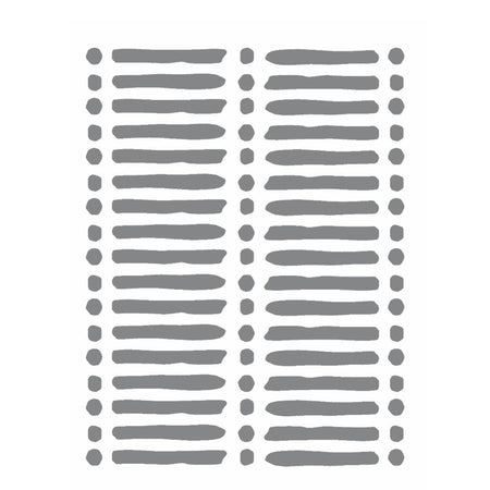 Stencil OPA 15x20 3349 Estamparia Listras Irregulares - Palácio da Arte