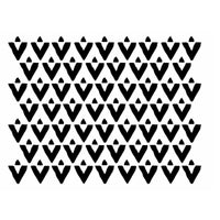Stencil OPA 15x20 3350 Estamparia Triângulos Irregulares - Palácio da Arte