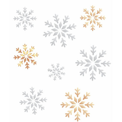 Stencil OPA 15x20 Natal 1115 Flocos de Neve - Palácio da Arte