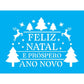 Stencil OPA 15x20 Natal 3289 Feliz Natal III - Palácio da Arte