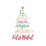 Stencil OPA 15x20 Natal 3450 Árvore de Natal Palavras - Palácio da Arte