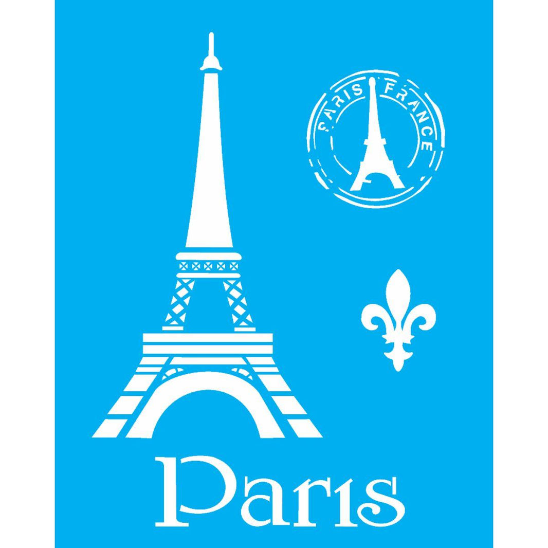 Stencil OPA 20x25 1166 Cidades Paris - Palácio da Arte