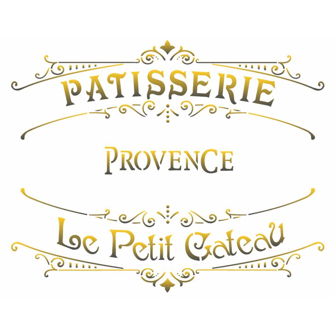 Stencil OPA 20x25 1453 Patissetie - Palácio da Arte