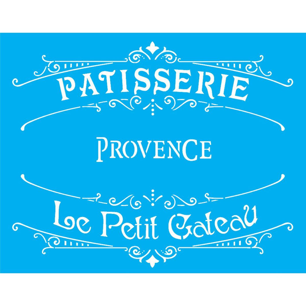 Stencil OPA 20x25 1453 Patissetie - Palácio da Arte
