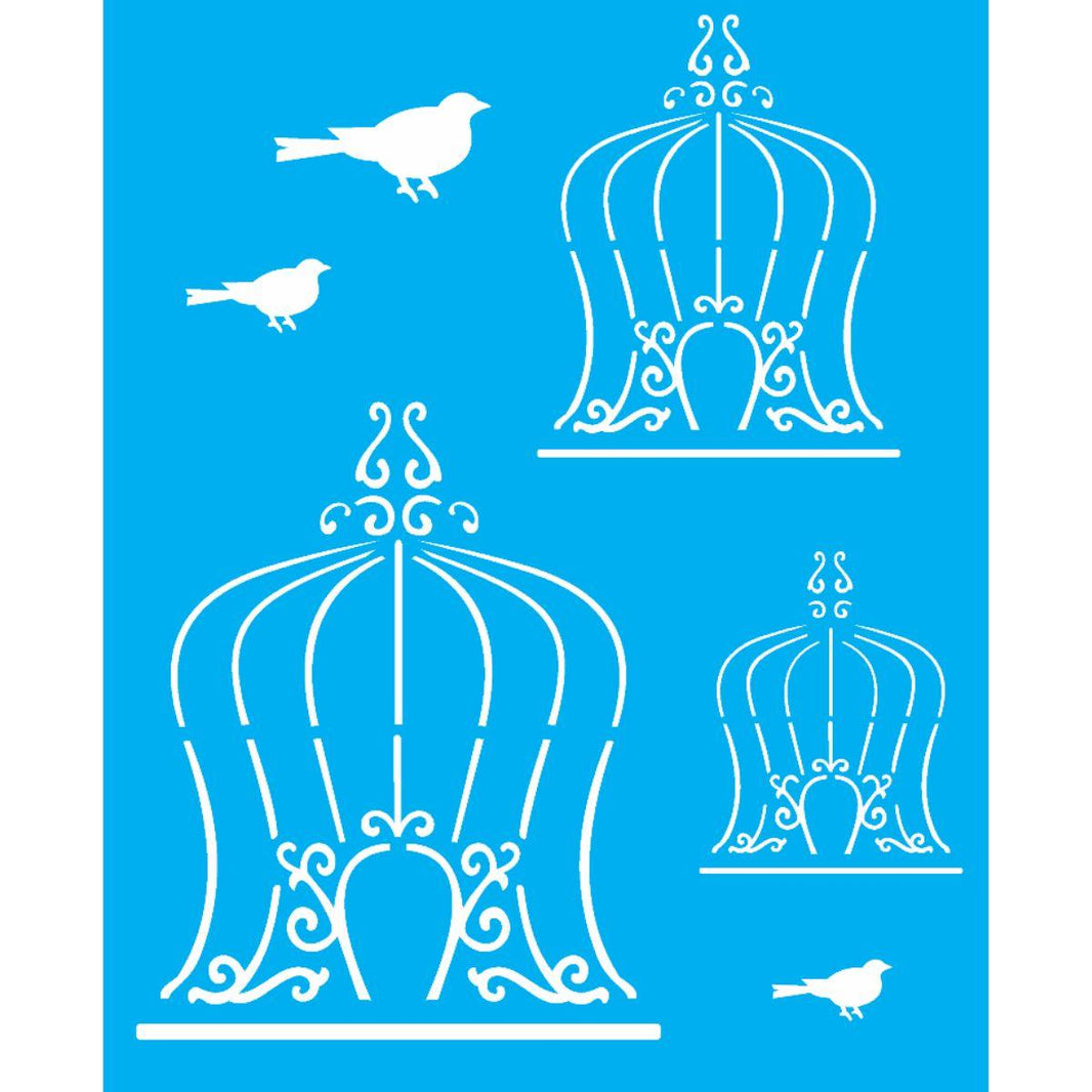 Stencil OPA 20x25 1777 Gaiola - Palácio da Arte