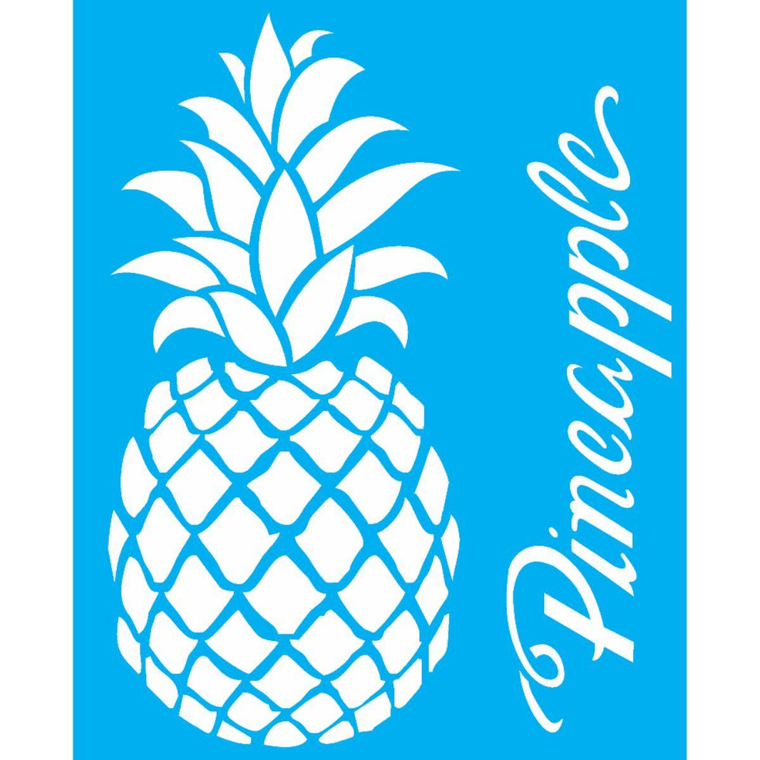 Stencil OPA 20x25 1829 Frutas Abacaxi - Palácio da Arte