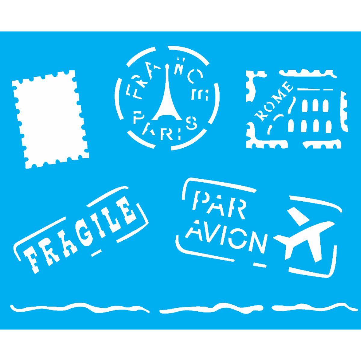 Stencil OPA 20x25 2083 Selos e Carimbos - Palácio da Arte