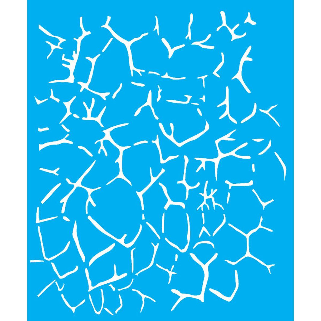 Stencil OPA 20x25 2267 Estamparia Craquelê II - Palácio da Arte